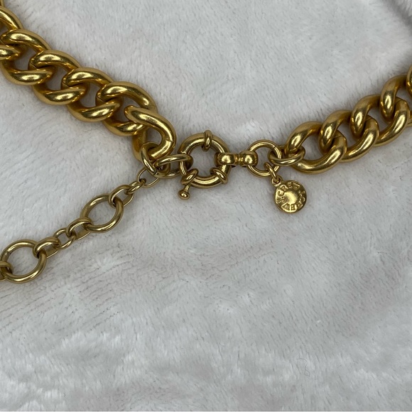 J. Crew Tortoise Shell Acrylic Rhinestone Flower Statement Necklace - Picture 12 of 16